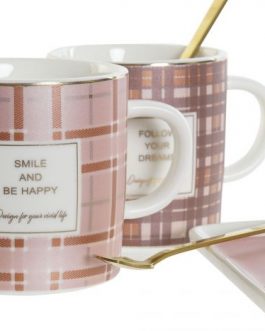 Mug set 3new bone inox19,5×13 cm