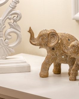 Elefante resina 19x8x17 cm