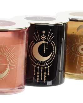 Vela cera perfumada 270 gr, 9x9x10 cm