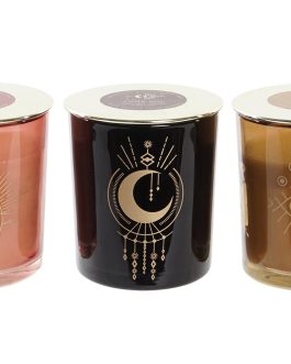 Vela cera perfumada 270 gr, 9x9x10 cm