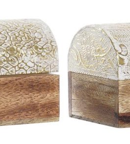 Joyero mango 10×7,5×8 cm decapé