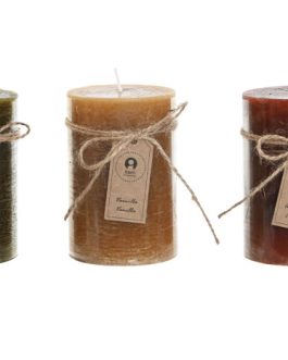 Vela cera 6,8×6,8×10, 300gr. 55 horas