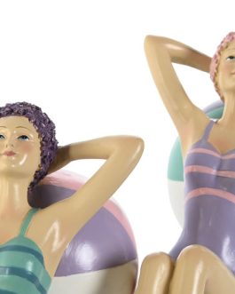 Figura 31,5x13x15,5 cm, bañista