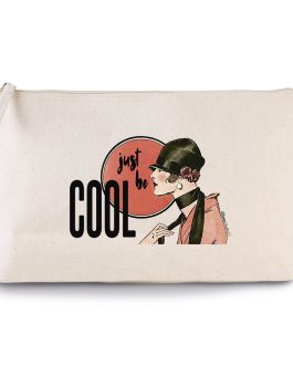 Neceser algodón «Just be cool»