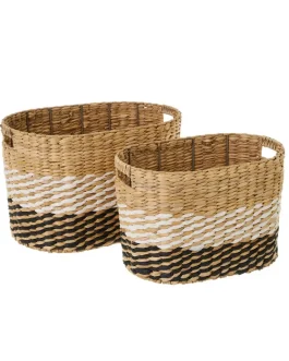 Cesta fibra natural