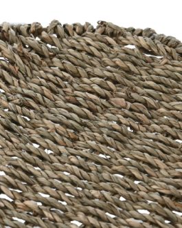 Mantel individual seagrass 50x33x1 pez natural