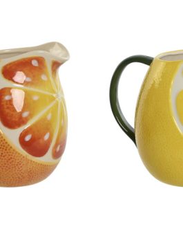 Jarra gres limón 20x14x19 cm