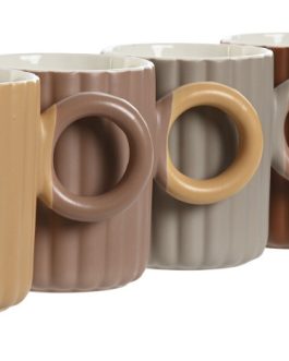Mug porcelana new bone 14x8x10,3cm, 375 ML