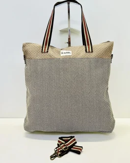 Bolsa de Viaje Grande Trigo Marrón «La Matilda»