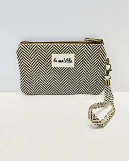 Neceser Pequeño Trigo Marrón «La Matilda»