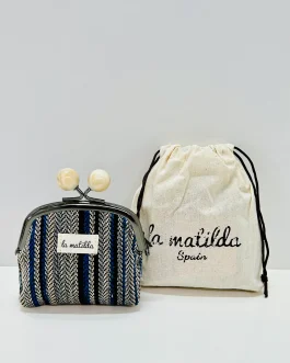 Monedero de Boquilla con Cierre de Bolas  «La Matilda»