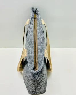 Bolsa Tote Bag Pana Antracita «La Matilda»