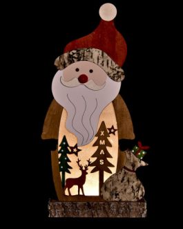 Decoración luminosa Led mdf 18x7x40,5cm