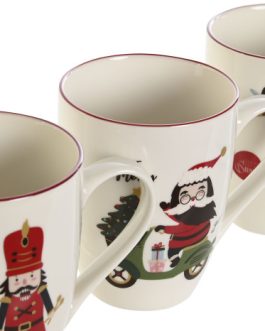 Taza porcelan  12x8x10,5cm, 340ml