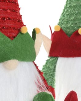 Figura poliester elfo 14x15x31cm