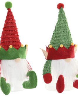 Figura poliester elfo 14x15x31cm