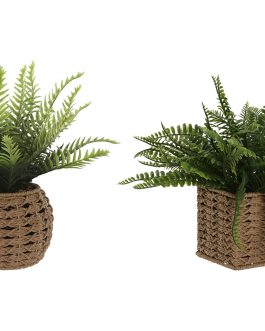 Planta artificial helecho 33x33x29 cm