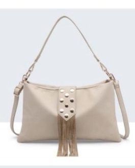 Bolso asa y bandolera con detalle en cierre