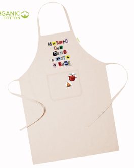 Delantal «marcho» con dos chapas