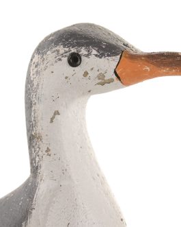 Figuta paulownia/metal 17×9,5×34 cm, gaviota