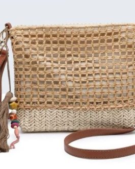 Bandolera rafia bicolor