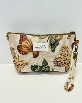 Neceser grande «la matilda» mariposas