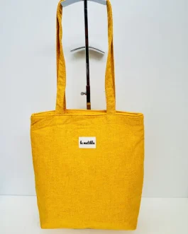 Bolsa tote «la matilda» color mostaza