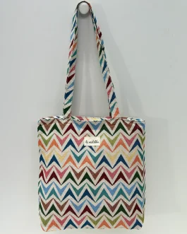 Bolsa tote «la matilda» flechas de colores