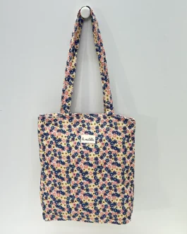 Bolsa tote «la matilda» florecillas de colores