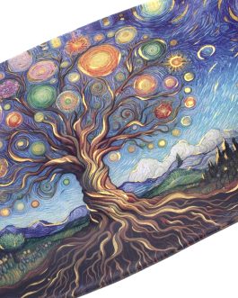 Vaciabolsillos vidrio, árbol de la vida 34,50 x 13,50 x 3,50 cm