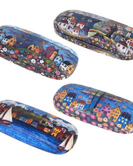 Estuche gafas casitas 16 x 6 x 4 cm
