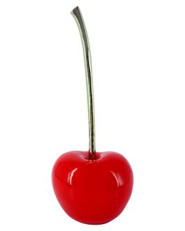 Figura cereza resina 12,50 x 12 x 33 cm