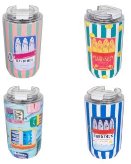 Taza térmica sardinas 250ml.