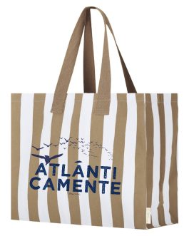 Bolso Atlánticamente rayas marrones