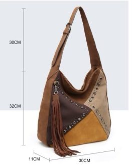 Shopper colores con tachuelas