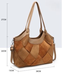 Bolso puzzle antelina/polipiel